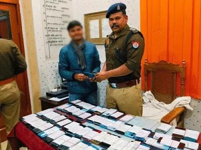 GRP team recovered mobiles worth Rs 14 lakh in Lucknow