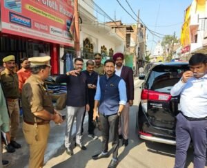 Inspection was done by District Magistrate Visakh to review the arrangements made in view of Board Examination 2025