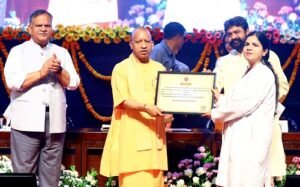 Chief Minister Yogi Adityanath distributed appointment letters to 283 medical officers of AYUSH department
