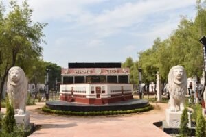 The country's first Constitution Park was built due to the tireless efforts of Municipal Commissioner Divyanshu Patel