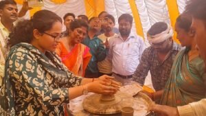 One day clay art awareness program organized