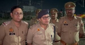 An encounter took place during checking by Hapur Nagar police station, a miscreant was arrested in a wounded state in retaliatory action