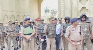 Police alert regarding Friday prayers amid protest against Waqf law, security strict