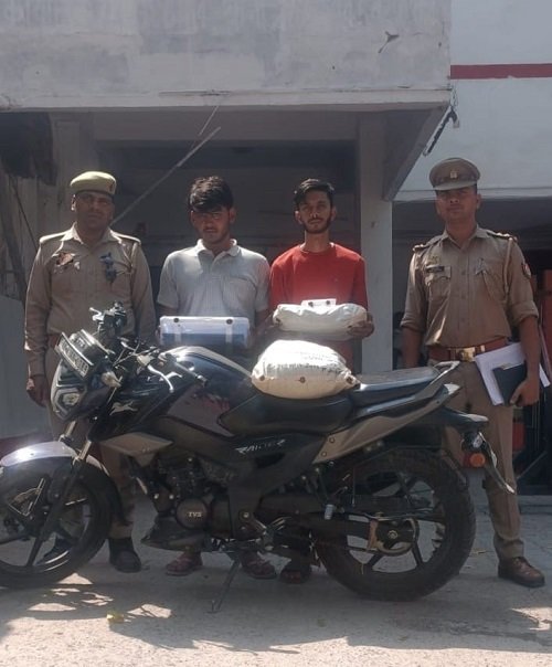 Big success of Gomtinagar police: Robbers nabbed within few hours, woman's bag recovered