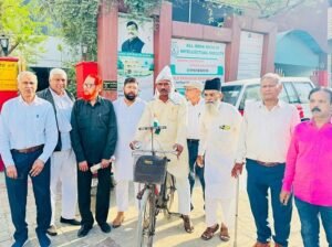 Sohit Yadav will cycle across 75 districts of Uttar Pradesh to campaign for 'Remove Alcohol, Save the Family': Murtaza Ali