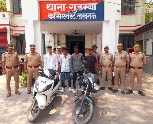 Lucknow: Gang selling vehicles with fake number plates caught, 5 arrested