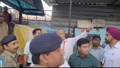 Administrative officers inspected Charbagh