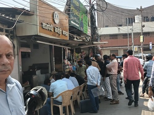 GST raid on Lucknow's famous Vajpayee Puri shop, machines seized, investigation of transactions continues