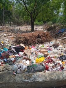 Smile... you are in Lucknow! The 'clean' face of filth, garbage and administrative negligence