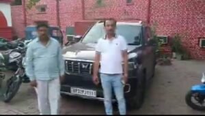 Lucknow: Video of liquor party on car bonnet goes viral, both accused arrested