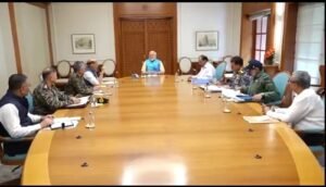 New Delhi: Prime Minister Modi held a high-level meeting on the security situation