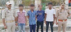 Lucknow: Police revealed the theft in Sarojini Nagar, five accused including a minor arrested