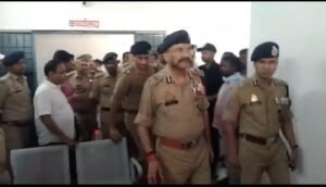 Rae Bareli: DGP Prashant Kumar inaugurated Chandapur police station, also gave message of environmental protection
