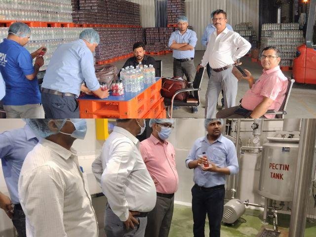 Food Safety Department's enforcement campaign in Ayodhya, samples of mineral water and cold drinks collected