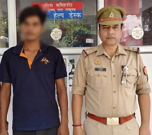 Lucknow: 25 thousand bounty accused wanted in rape case arrested