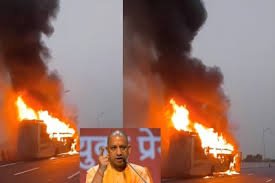 Lucknow bus accident: Chief Minister Yogi Adityanath took cognizance, expressed condolences, instructed to speed up relief work