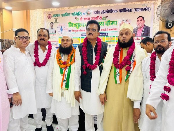 Huge crowd gathered at the free medical camp, more than 6 thousand patients got their free treatment done