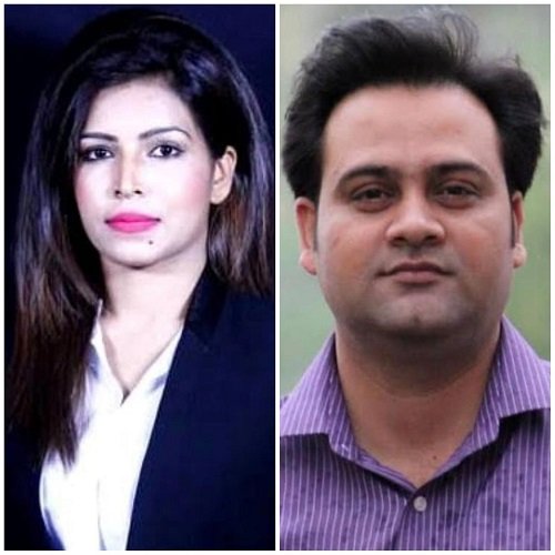 Noida: News anchors Shazia Nisar and Adarsh ​​Jha arrested, accused of demanding extortion of Rs 65 crore