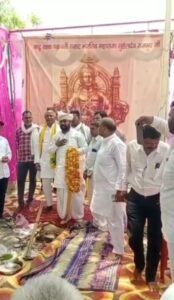 Subhaspa leader attacked during a program after being garlanded on stage and slapped