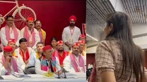 Lucknow: SP President Akhilesh Yadav attacks on female journalist Soni Kapoor case, says – "When the case of a female journalist was not registered, then imagine the condition of UP"