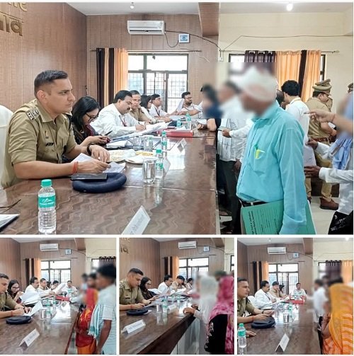 Unnao: Public hearing held in Tehsil Purva on Sampoorna Samadhan Diwas, officials gave instructions for immediate disposal