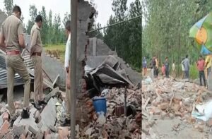 Massive explosion in a firecracker factory in Amroha, 4 women killed, dozens injured