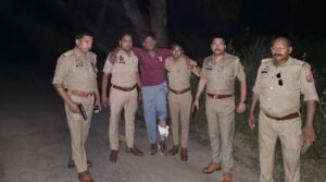 Big news from Hapur: Second encounter in 48 hours, police nabbed a criminal with a bounty of ₹25,000