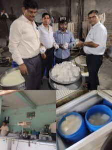 Ayodhya: Food Safety Department raids cheese sellers, 5 samples sent for testing