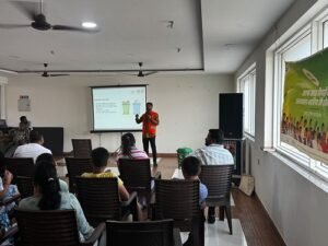 Awareness workshop held on clean air and green environment in Rohit Heights, every family got a plant, dedicated with name