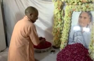 Chief Minister Yogi Adityanath expressed condolences, reached the village of BJP General Secretary Dharampal Singh