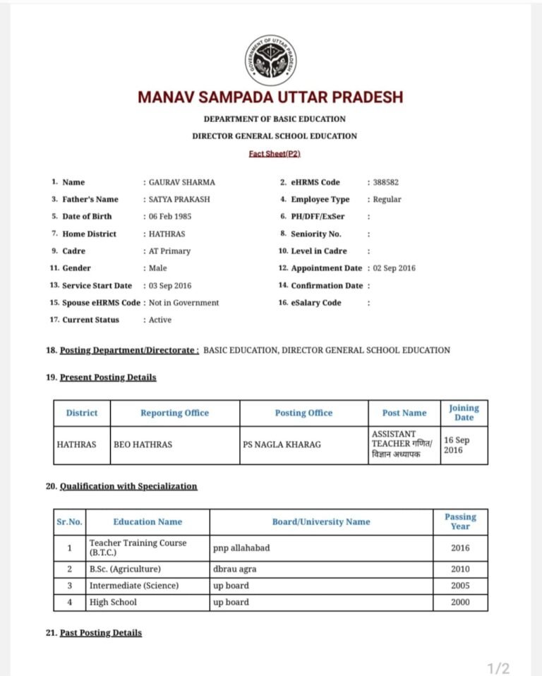 Breaking News- A big case of negligence has come to light in Hathras BSA office!