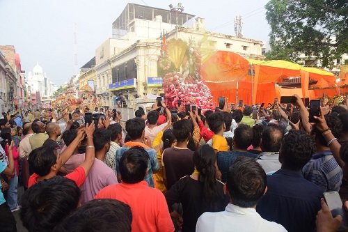 Devotees gathered in large numbers in Shri Kotwaleshwar Mahadev's city tour