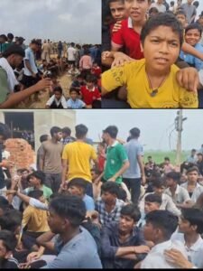 Hathras Breaking: Future of India sitting on the road - students in rebellious mood, cries of hunger and helplessness in Navodaya Vidyalaya