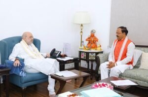 Delhi: Deputy CM Keshav Prasad Maurya met Amit Shah, discussed forming BJP government again in UP in 2027