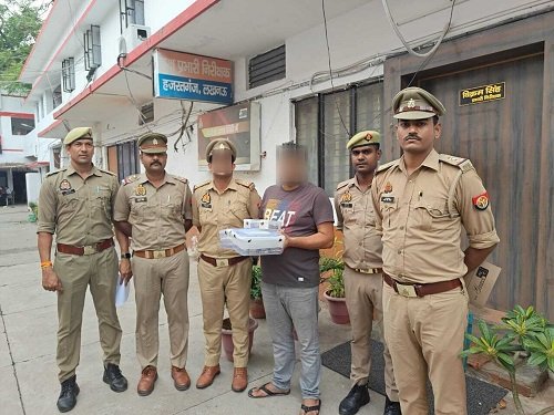 Lucknow: Hazratganj police got a big success, Shalimar Grand theft case solved, servant arrested