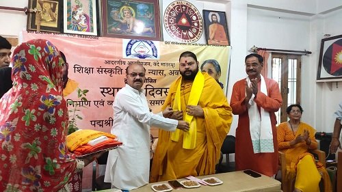 Education Culture Upliftment Trust celebrated its foundation day with great pomp