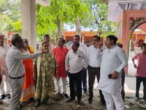 Negligence in development works will not be tolerated! Sadar MLA in action mode, reprimanded contractor in Medu