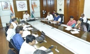 The Chief Secretary held a meeting with all the Divisional Commissioners and District Magistrates through video conferencing and gave necessary instructions to the officers.