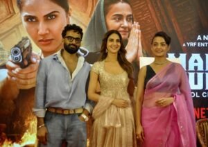 Before the premiere of Mandla Murders on Netflix, the cast of the series reached Lucknow