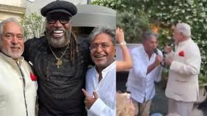 London: Fugitive Vijay Mallya and Lalit Modi's dance video goes viral, Chris Gayle also seen at the party