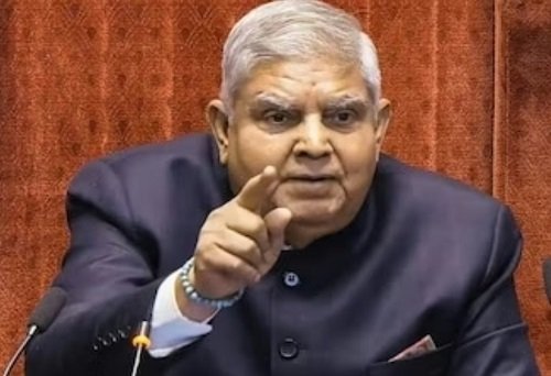 Vice President Jagdeep Dhankhar resigned due to health reasons