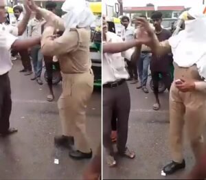 Lucknow: She sits every day, runs away every day – female home guard accused of misbehaving with auto drivers