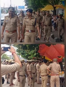 Lucknow: Anti-encroachment drive launched in Gudamba, ACP and police team took charge themselves