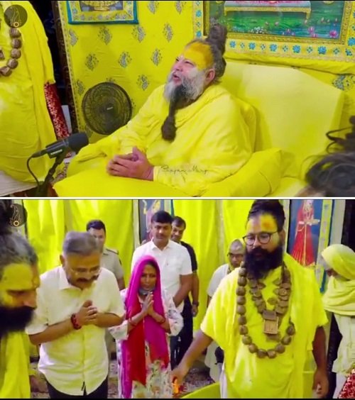 Former DGP Prashant Kumar met Saint Premanand Maharaj in Vrindavan, the saint said – now remember God