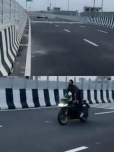 Dangerous passion of making reels became fatal, two youths died on expressway