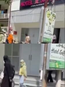 Meerut: Police raid in Ganganagar hotel, a dozen girl students found in objectionable condition, video goes viral