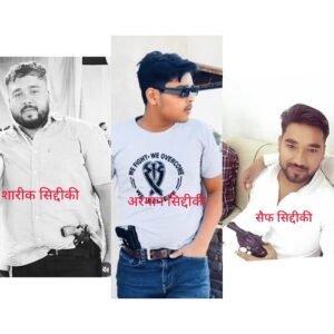 Lucknow: Demonstration of goons with weapons on social media, open challenge to police