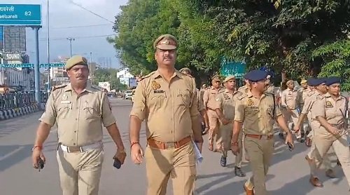 Assembly session starting today in Lucknow, security arrangements are tight!