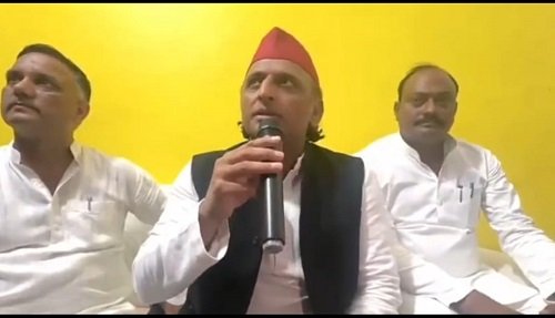 Firozabad: Akhilesh Yadav attacks - "Farmers' income has not increased, BJP has only increased the figures"