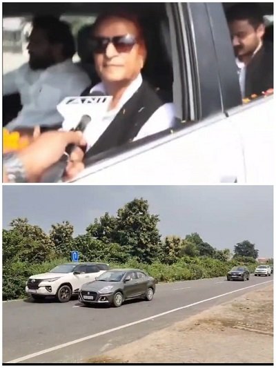 Shahjahanpur: Azam Khan released after serving 23 months in jail, supporters erupt in joy; he says he will return to the fray after his health improves.